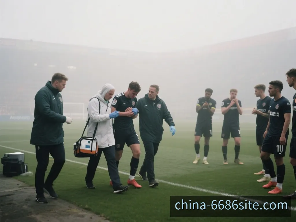 足球赛事与球场画面