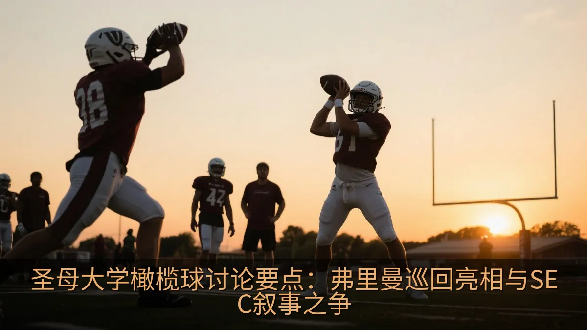 圣母大学橄榄球讨论要点：弗里曼巡回亮相与SEC叙事之争