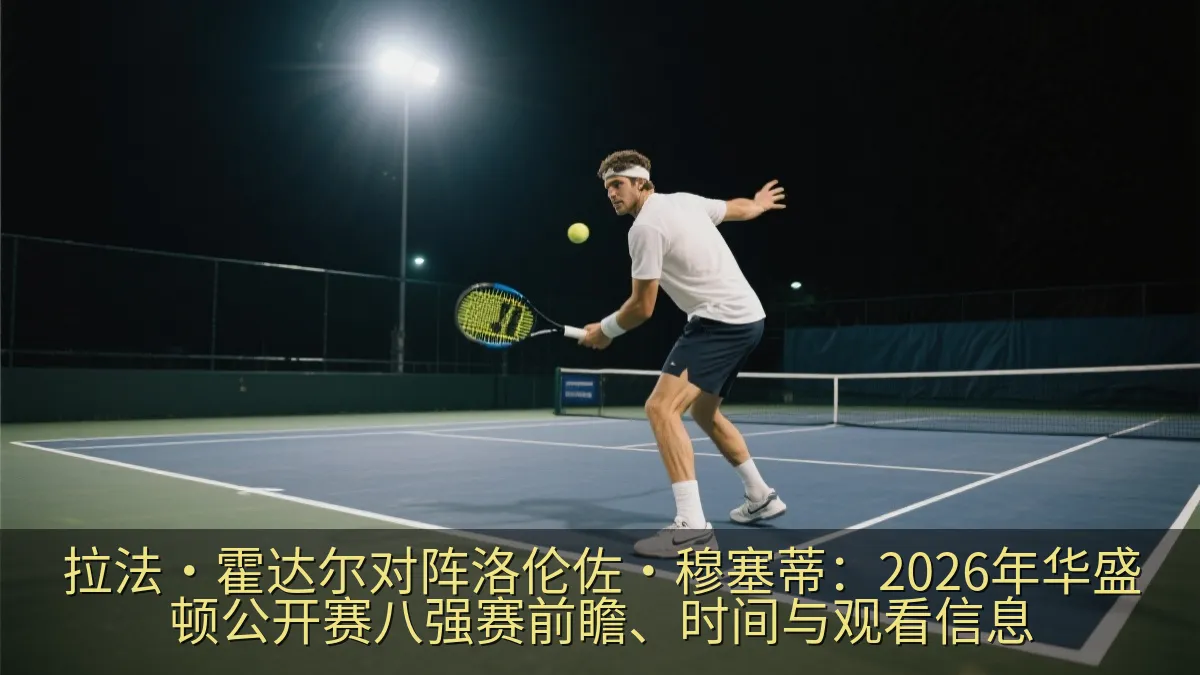 拉法·霍达尔对阵洛伦佐·穆塞蒂：2026年华盛顿公开赛八强赛前瞻、时间与观看信息